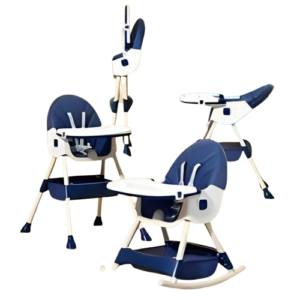 Blue color feeding chair
